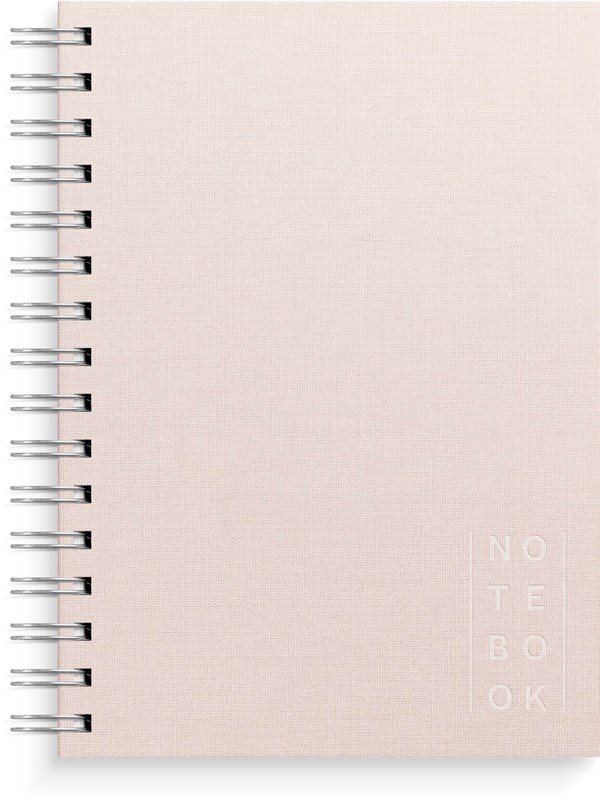 Notebook | Textile | Pink | Lined A5 |