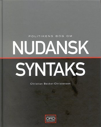 Nudansk Syntaks af Christian Becker-Christensen