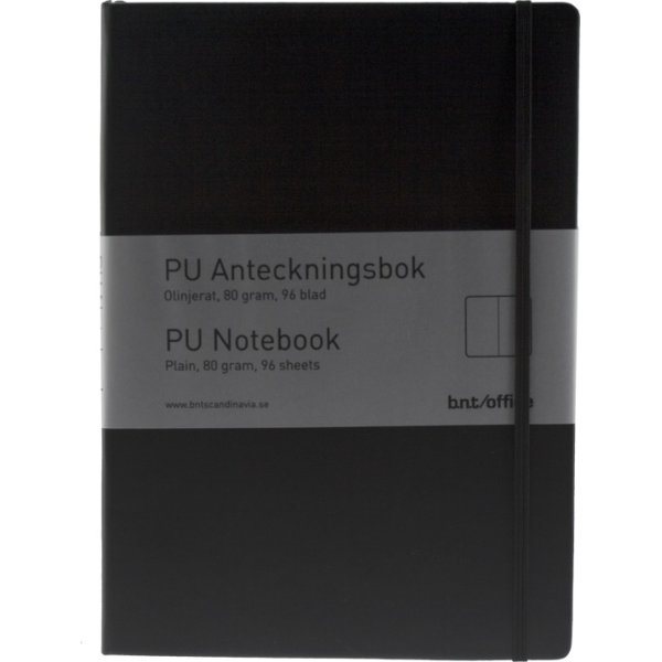 PU Notebook A5 Ulinieret