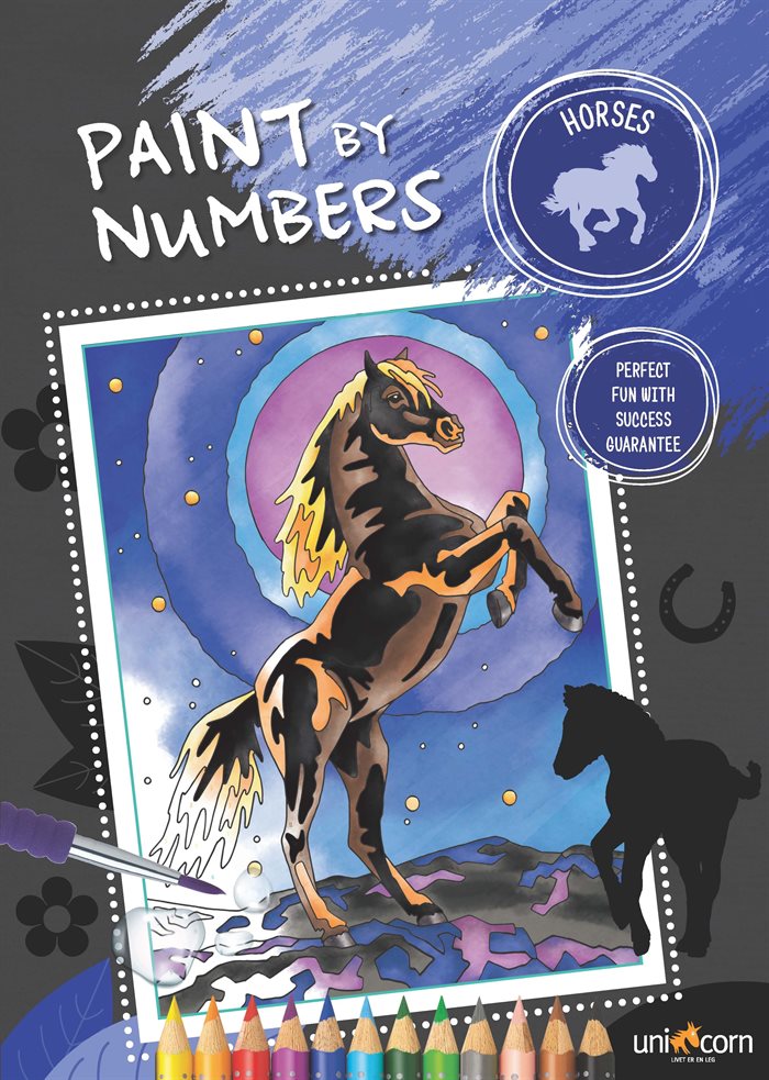 Paint by numbers Horses