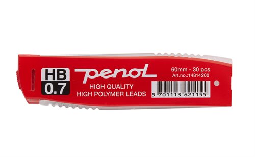 Penol Stifter, HB, 0,7mm, 30 stk.
