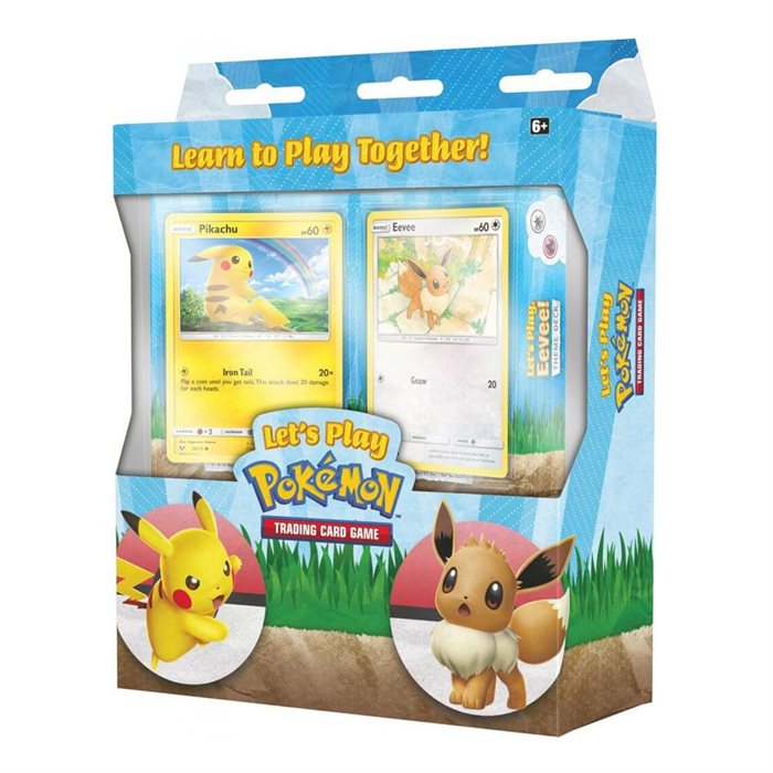 Pokémon Let\'s Play Pokémon starter decks med Pikachu og Eevee