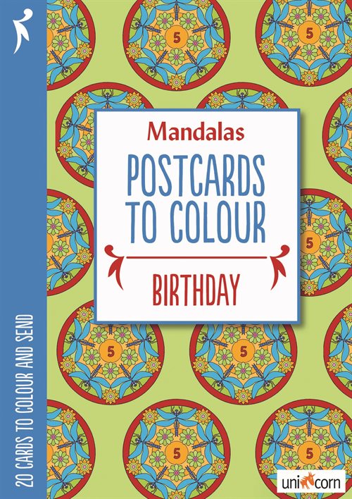 Postcards to colour - Birthday