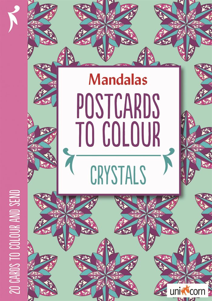 Postcards to colour - Crystals