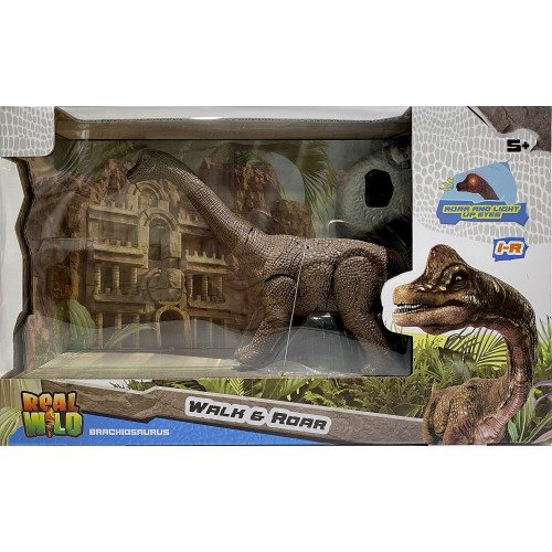 REAL WILD IR Fjernstyret Brachiosaurus Dino
