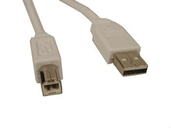 Sandberg SAVER USB 2.0 A-B Cable, White (2m)