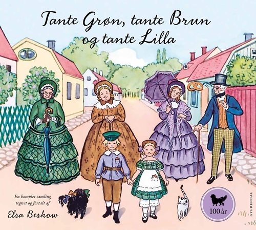 Tante Grøn, tante Brun og tante lilla af Elsa Beskow