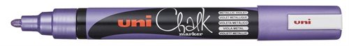 Uni Chalk Marker | 5M | Metal Violet |