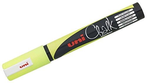 Uni Chalk Marker | 5M | Neon Gul |