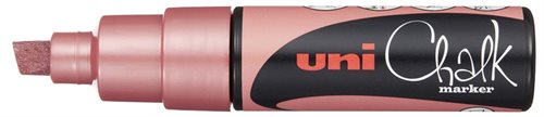 Uni Chalk Marker | 8K | Metal Rød |