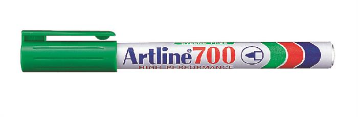 Marker Artline 700 Permanent 0.7 grøn