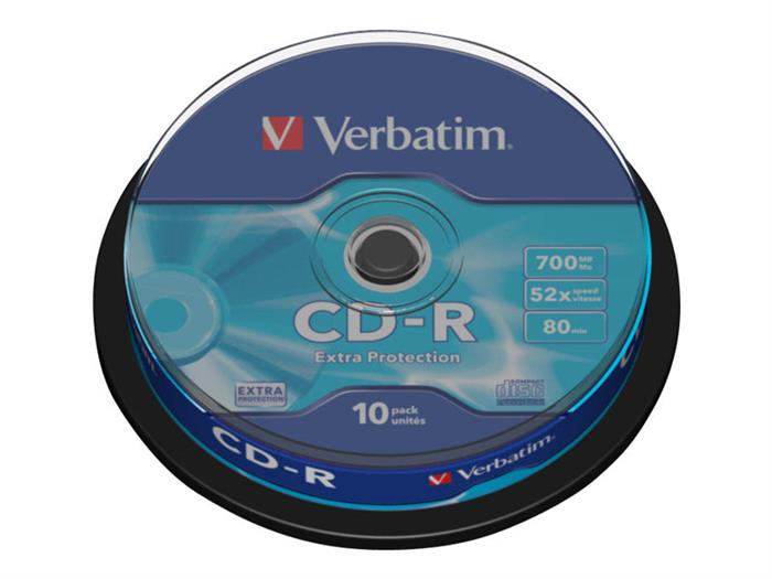 CD-R 700MB/80min 52x spindle  (10)