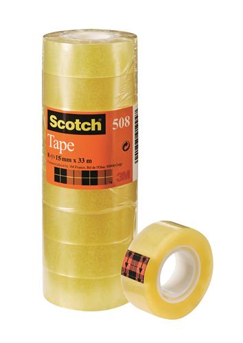Tape Scotch 508 15mmx33m tårn klar (10)