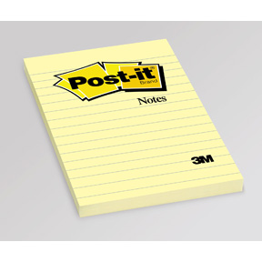 Post-it Notes 102x152 lin. gul