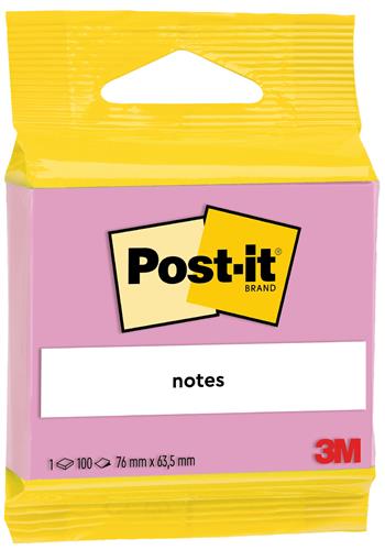 Post-it pink 63,5x76 100sh