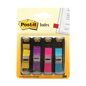 Post-it Indexfaner 11,9x43,1 ass. neon (4)