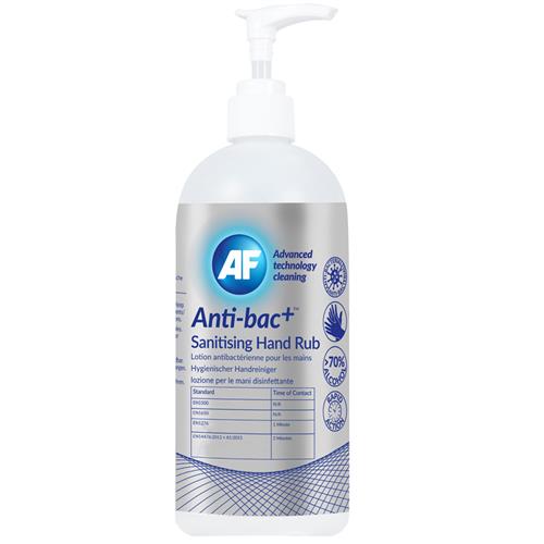 Anti-bac+ Sanitising Hand Rub 500ml (70%)