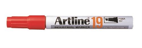 Marker Artline 19 Industri 5.0mm rød