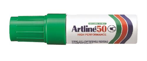Marker Artline 50 Permanent 6.0 grøn