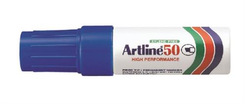 Marker Artline 50 Permanent 6.0 blå