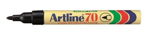 Marker Artline 70 permanent 1.5 sort