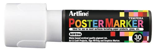 Poster Marker Artline 30 hvid