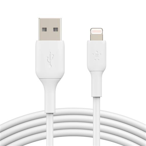 Belkin USB-A to Lightning, White (1m)