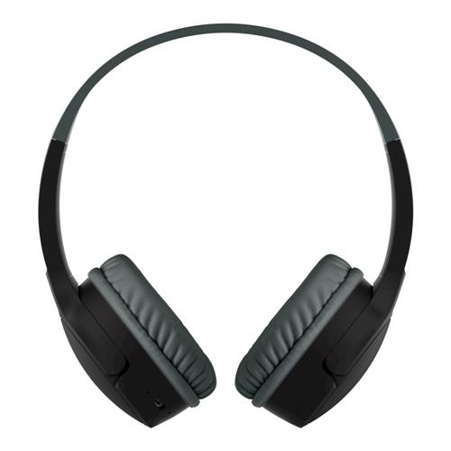 SOUNDFORM Mini Wireless On-Ear Headphones for Kids Black