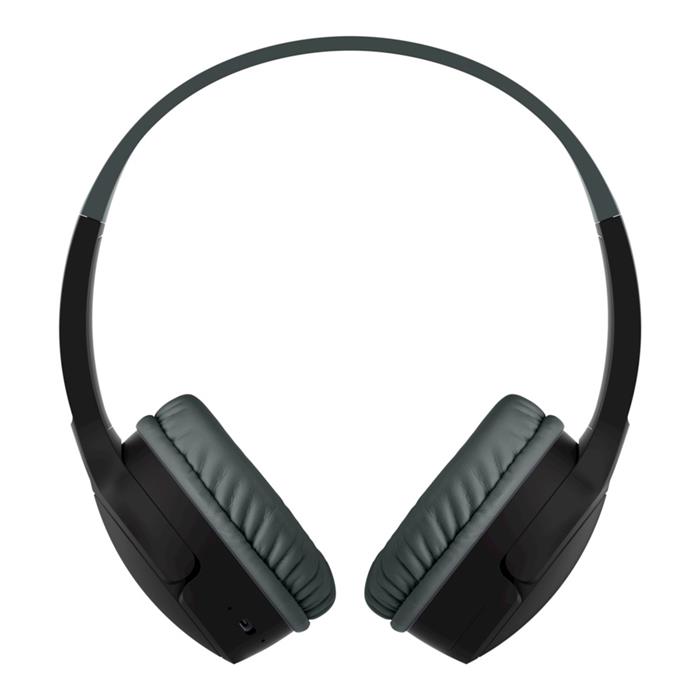 SOUNDFORM Mini Wireless On-Ear Headphones for Kids Black