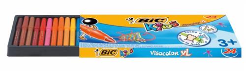 Fiberpen Bic Kids Visacolor XL 24/etui