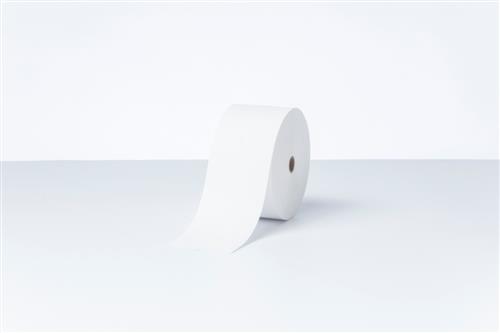 Papirlabel i endeløs bane 58mm x 101,6m i længden