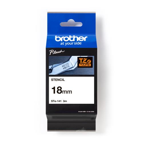 Brother 18mmx3m stencil/elektrolyse tape sort