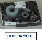 Brother TZe tape 18mmx8m blue/white