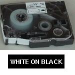 Brother TZe tape 24mmx8m white/black