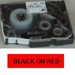 Brother TZe tape 24mmx8m black/red