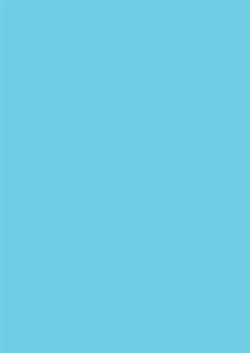 Farvet karton A4 170g himmelblå (10)