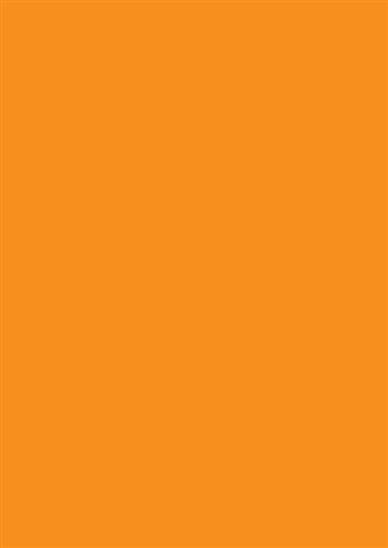 Farvet papir A4 130g orange (50)
