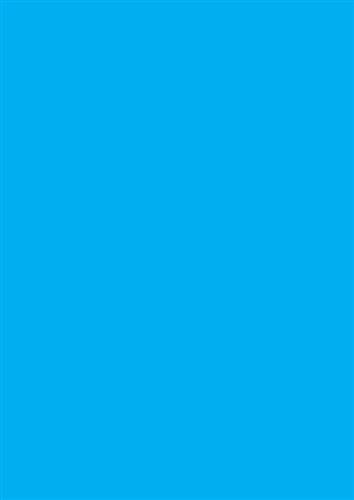 Farvet papir A4 130g klarblå (50)
