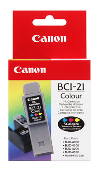 BCI-21C color ink refill