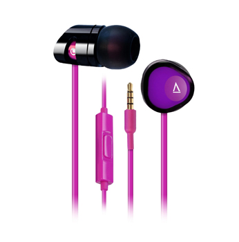 MA200 In-Ear, Black/Purple
