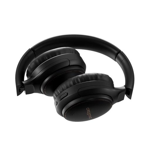 Zen Hybrid Wireless Over-ear Headphones ANC, Black