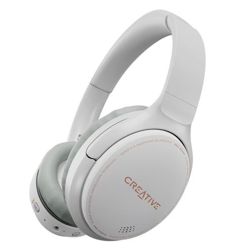 Zen Hybrid Wireless Over-ear Headphones ANC, White