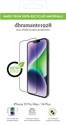 eco-shield - iPhone 13 ProMax/14 Plus, Black edge