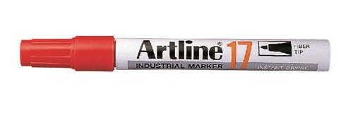 Marker Artline 17 Industri 1.5mm rød