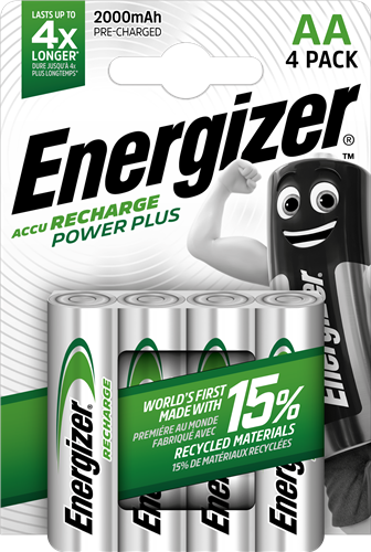 Energizer Rech Power Plus AA 2000 mAh (4-pack)