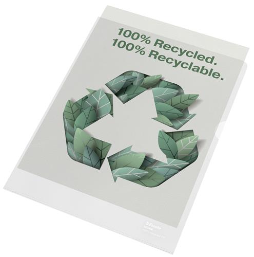 Omslag recycled 100my PP præg A4 (100)
