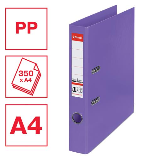 Brevordner No1 Power PP A4 50mm violet