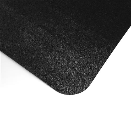 Advantage stoleunderlag i sort PVC, 90x120 cm til hårdt gulv