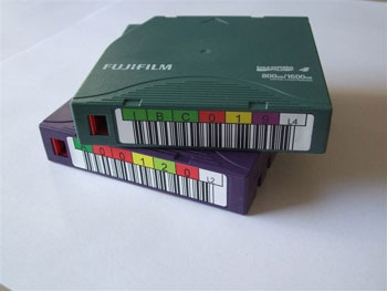 LTO 4 Ultrium 800 GB-1,6T Standard Pack Label