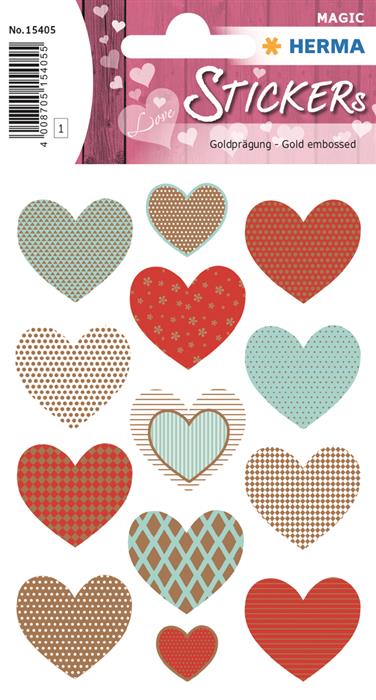 Herma stickers Magic Valentine\'s Day hjerter (1)